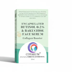 COSMIUM RETINOL SERUM Encapsulated Retinol 0.2% & Bakuchiol Face Serum | Collagen Booster