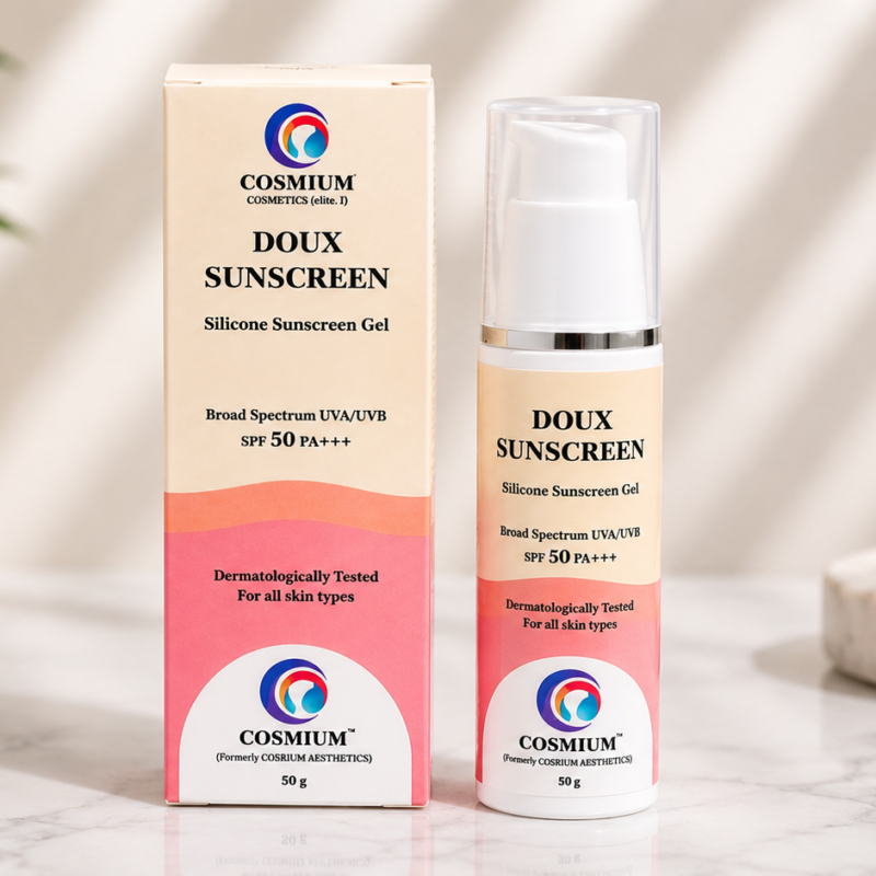 Home cosmium doux sunscreen gel (50g)